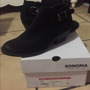 Sonoma Black Booties