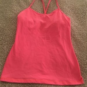 Lululemon Power Y Tank- coral
