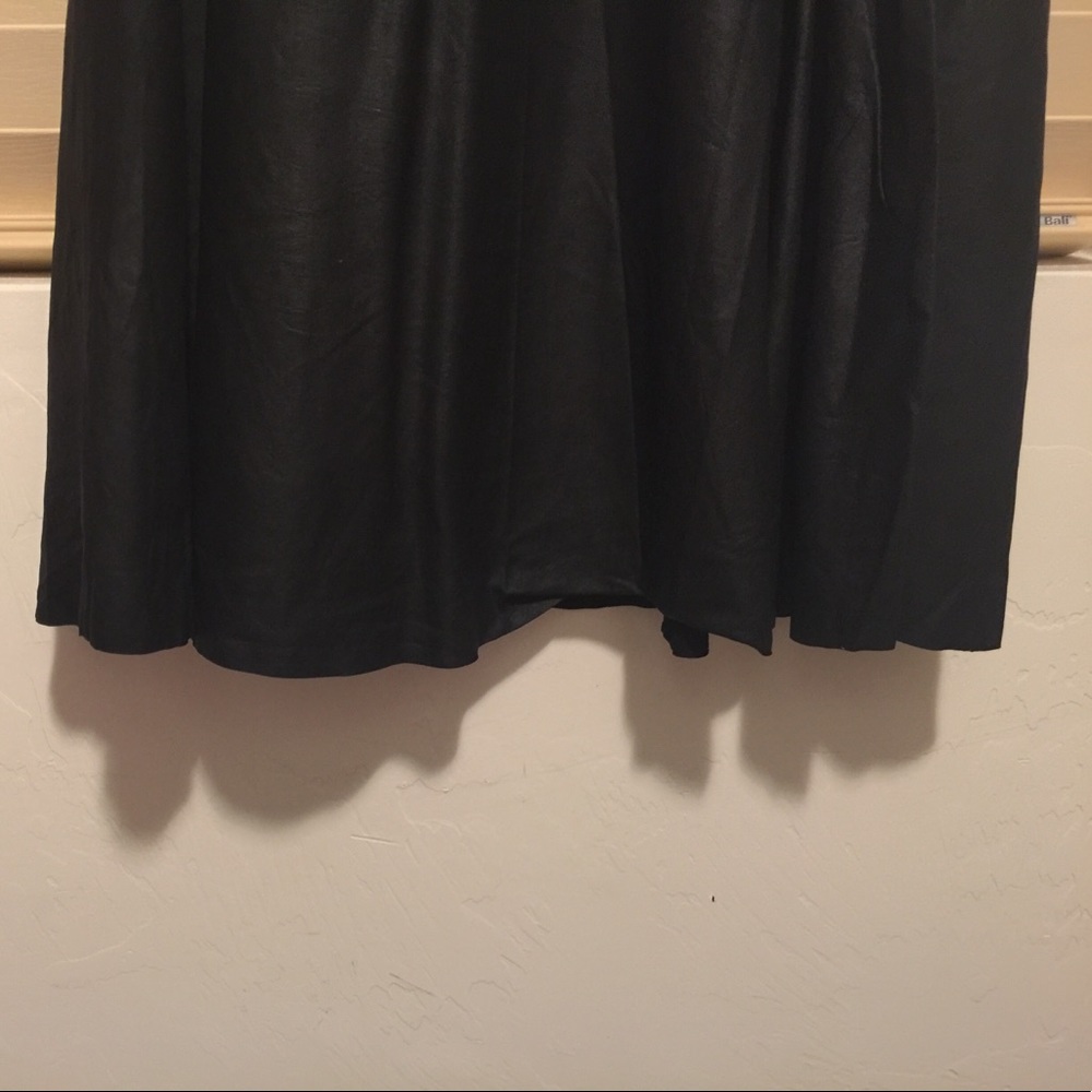 HOST PICK!!! Fine Black Leather Dress! - Picture 3 of 5