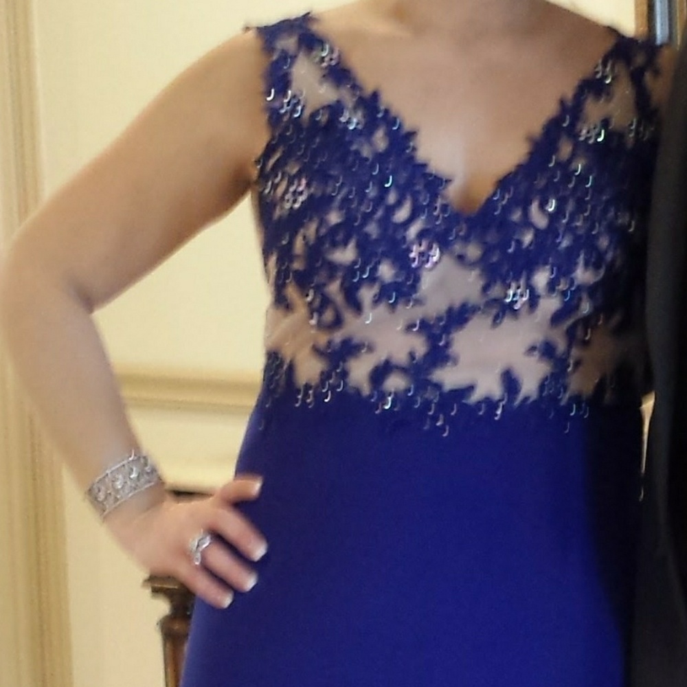Royal Blue Dress