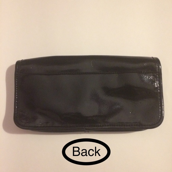 Black glossy Dana Buchman *3-in-1* purse - Picture 2 of 8