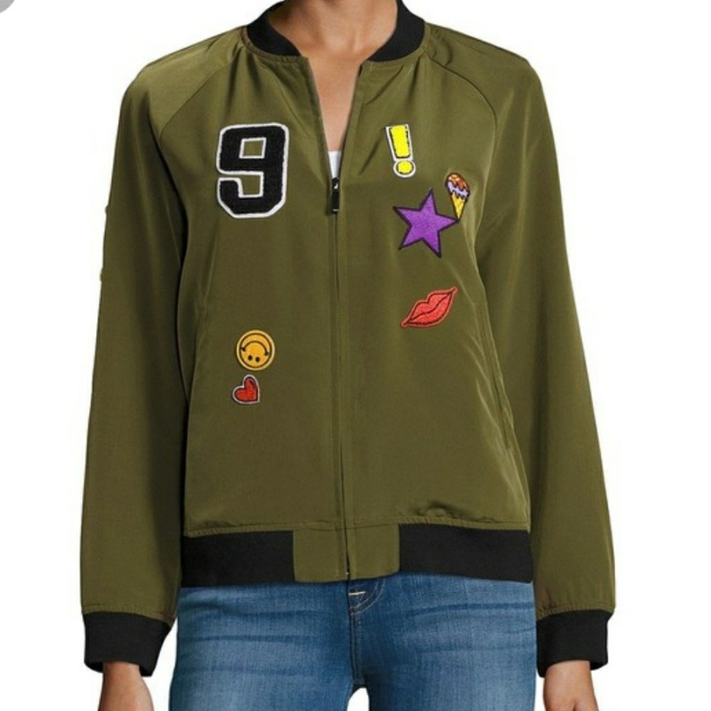 Highline Collective Patch-Accented Bomber Jacket