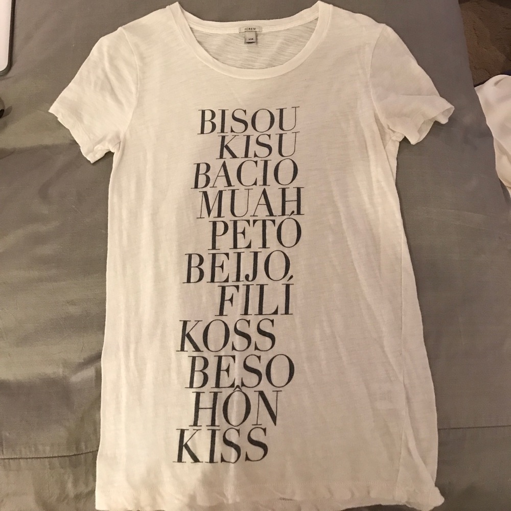 Jcrew graphic tee