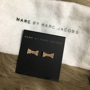 Marc by Marc Jacobs bow earrings