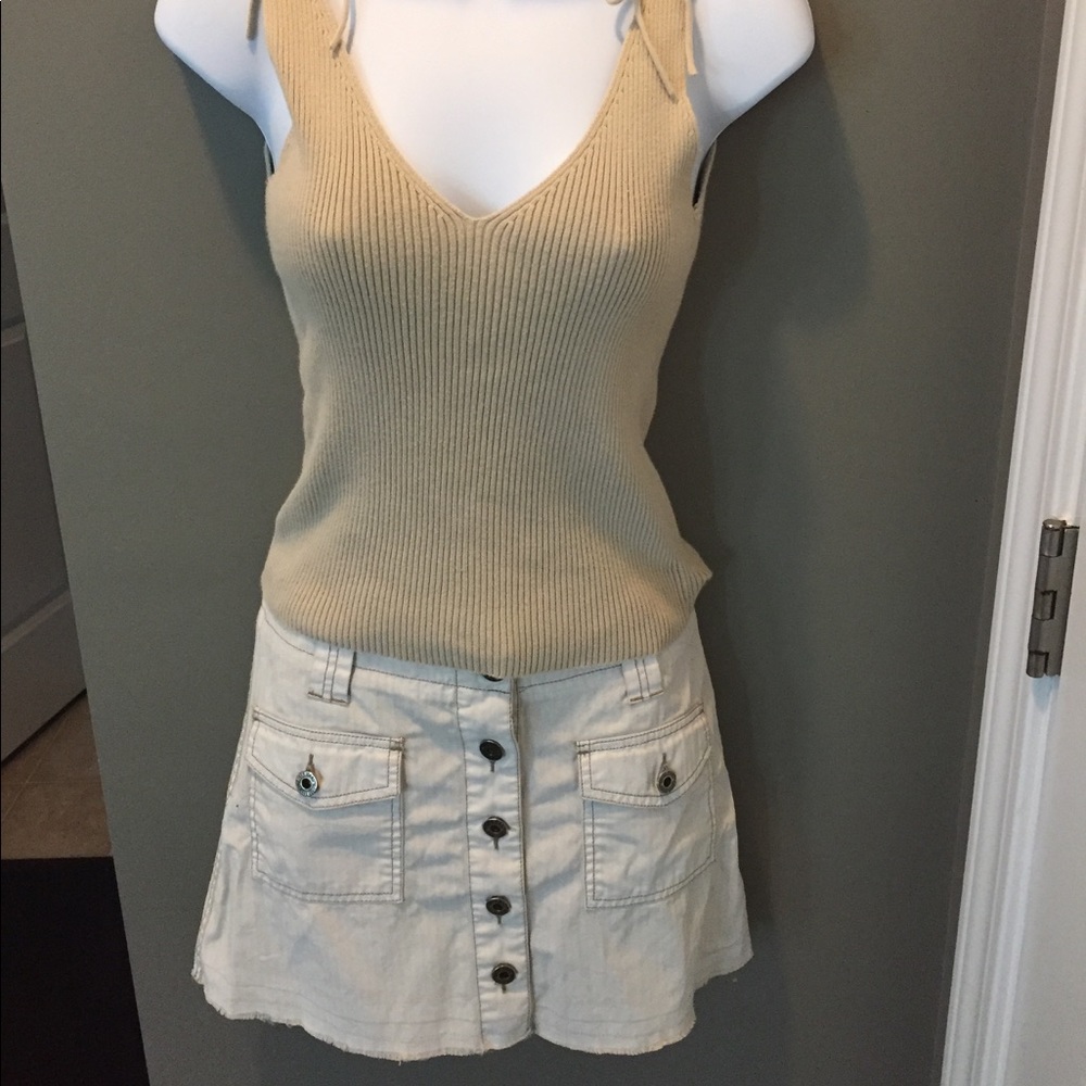Guess skirt with Express tank