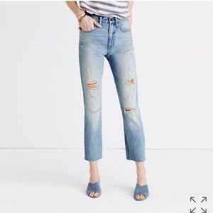 Madewell perfect summer jean in Malden wash