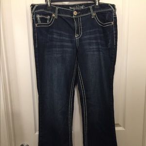 Maurice's Dark Denim Jeans Size 16 EUC Maurice's Dark Denim Jeans Size 16 EUC