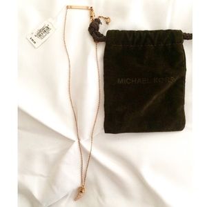 Rose Gold Michael Kors necklace 🌹