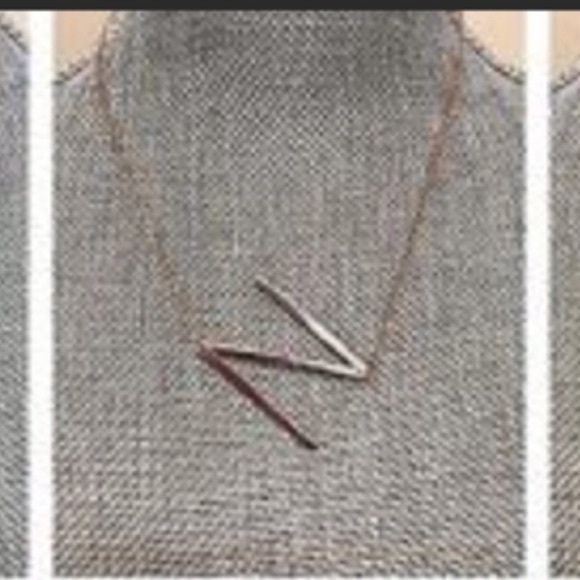 Large 1 1/2" Initial Necklaces-Gold,Silver orRose - Picture 5 of 8