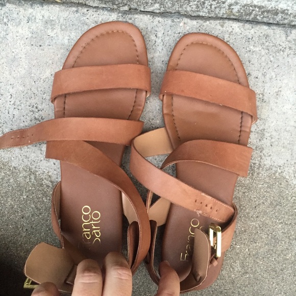 franco sarto cheetah sandals