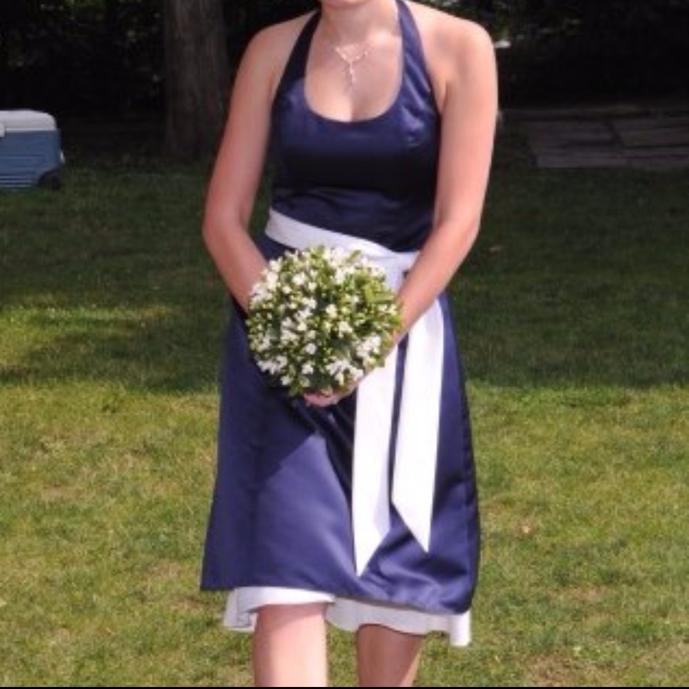 Davids Bridal Dress Short Halter