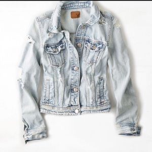 American eagle distressed jacket