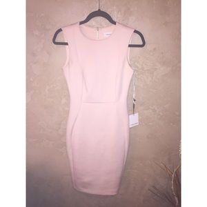 Blush Calvin Klein dress