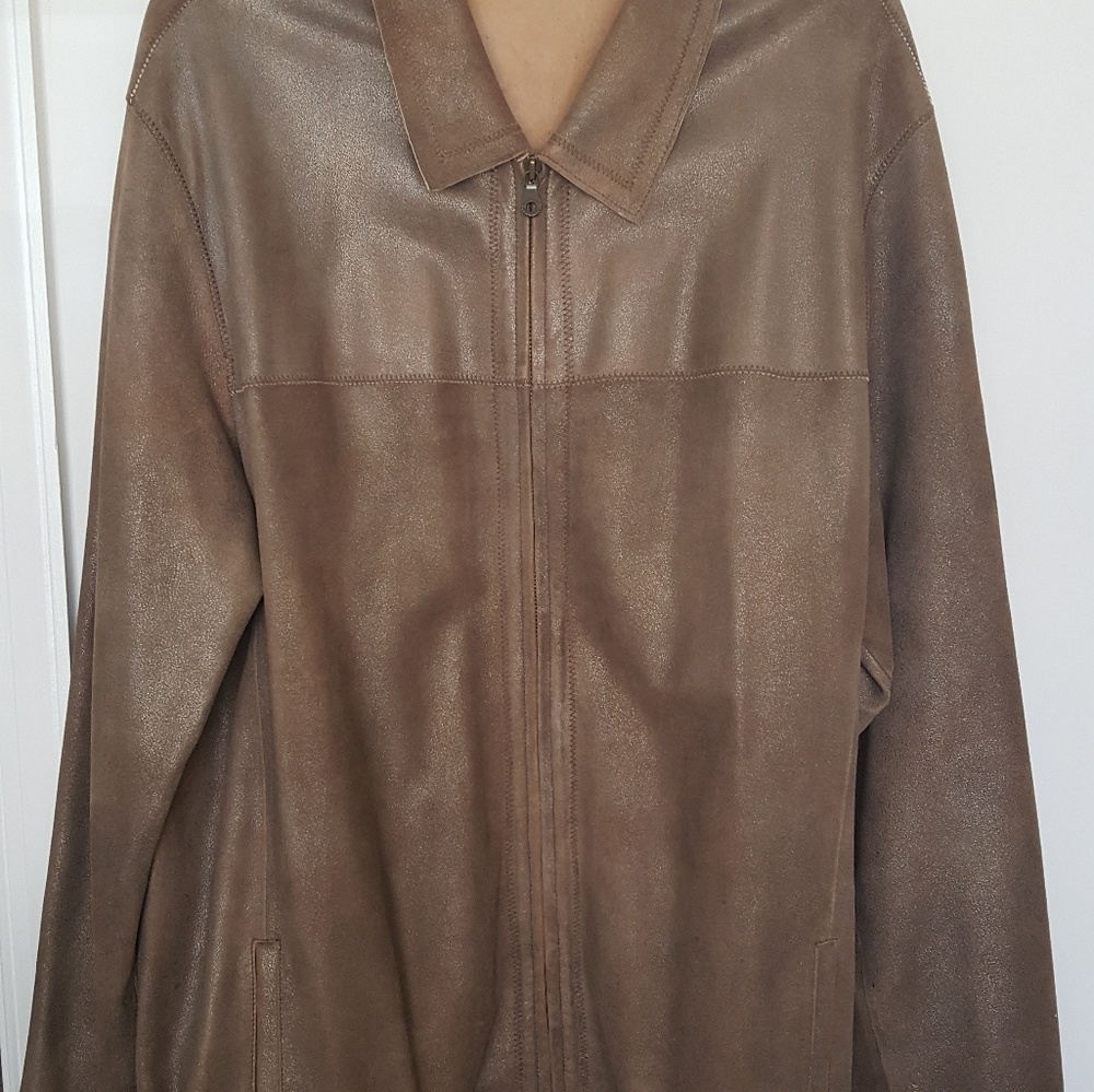 Men's Barneys New York Leather Jacket
