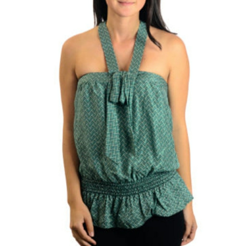 Nanette Lepore soft silky halter top.