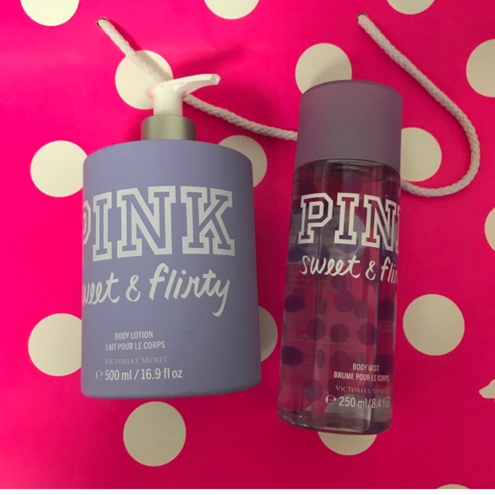 Vs pink fragrance set