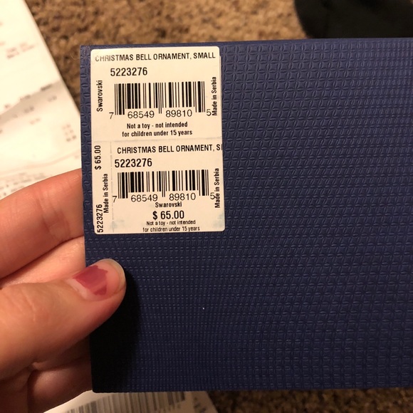 Sold!!!! Swarovski ๐ bell ornament - Picture 2 of 3