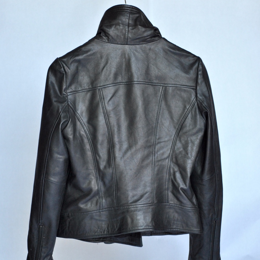 Michael Kors Black Leather Jacket