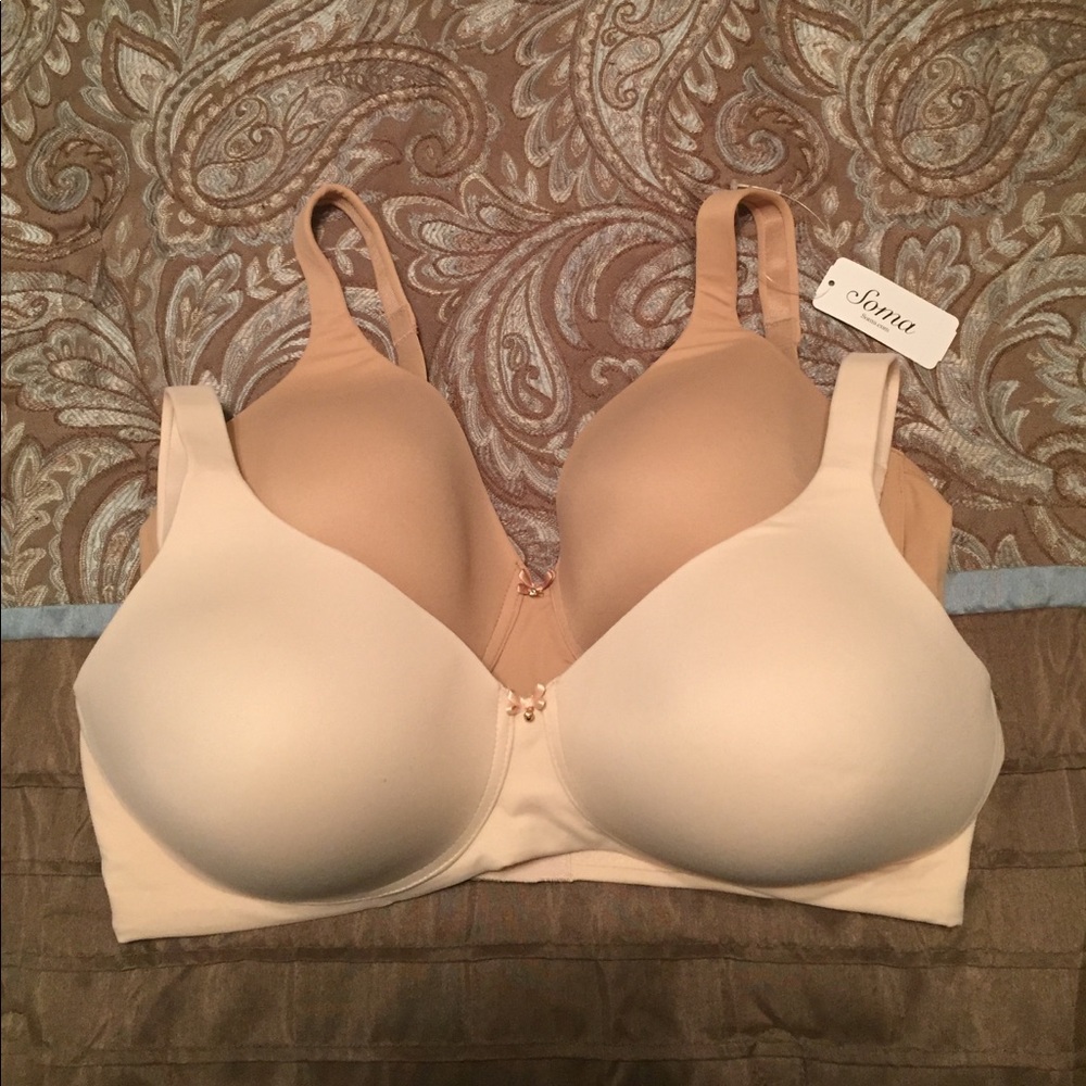 NWT Soma Embraceable Wireless Bra Bundle
