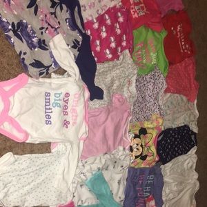 Baby clothes for a girl