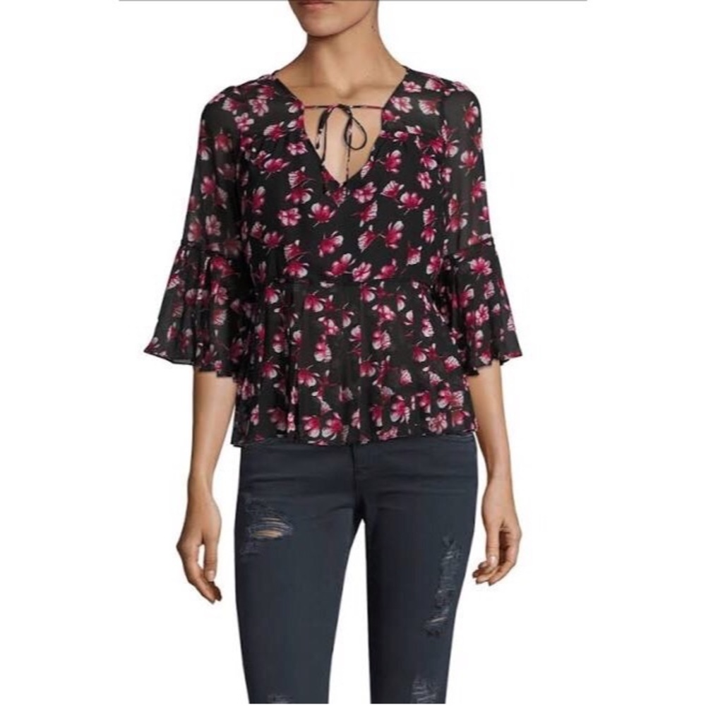 Lucca Coulture Freya Floral Blouse