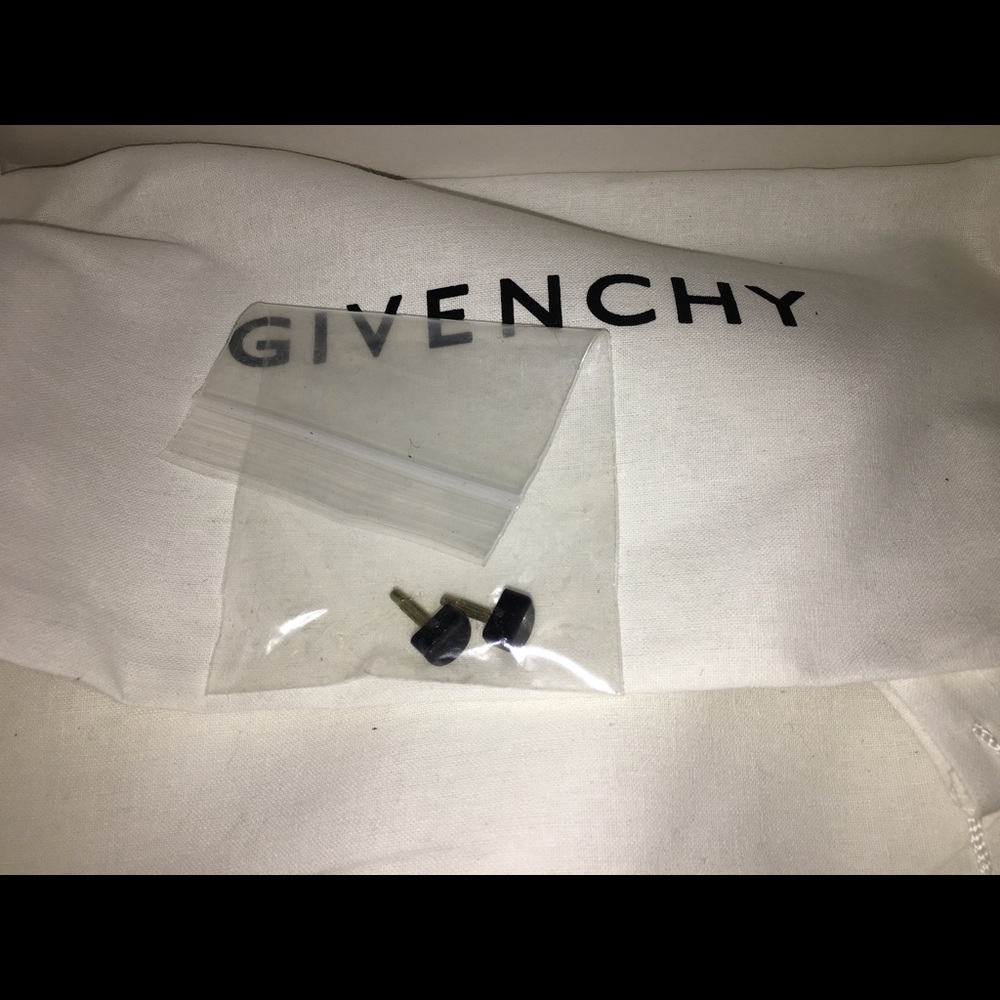 Black Leather/Suede Givenchy Heels - Picture 3 of 8