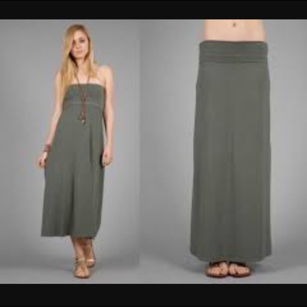 Maxi convertible tube dress