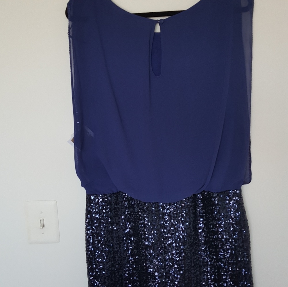 Aidan Mattox Mini Sequin Dress