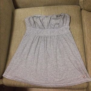 Cute grey Hollister bandeau top