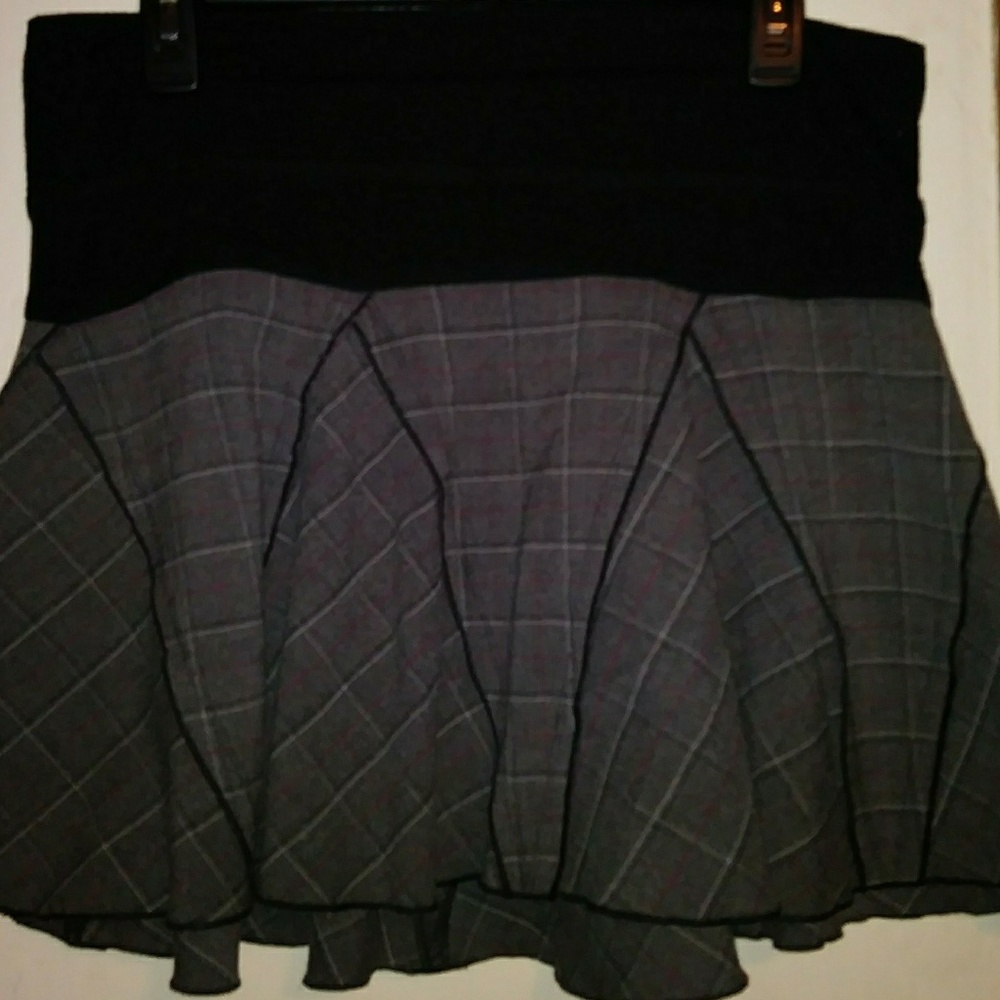 "SpeechLess" Plaid Skirt