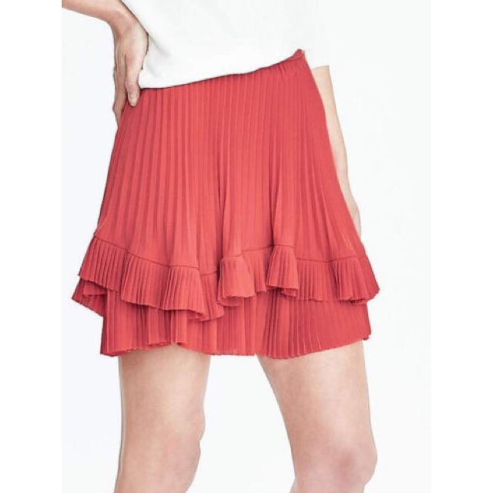 NWT Banana Republic Ruffle Tiered Skirt
