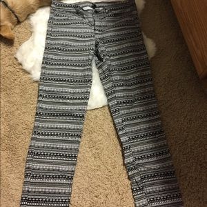 Aztec Print Pants