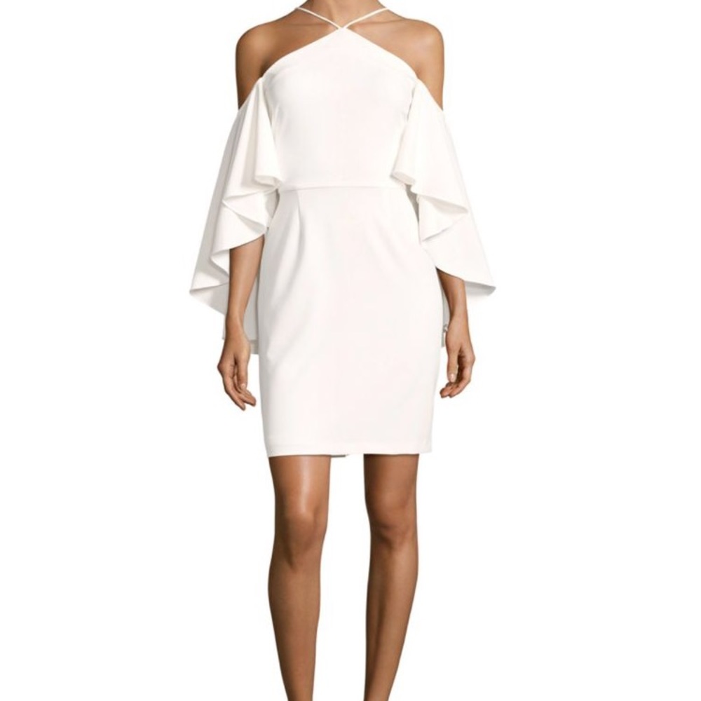 Alexa Admor Ruffle Off Shoulder Dress