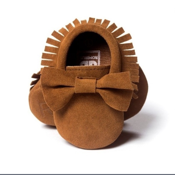 Other - {•Infant Bow Moccasins•}