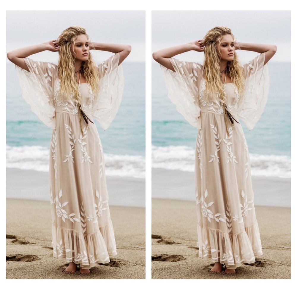 ISO FREE PEOPLE ENCHANTED FOREST MAXI DRESS XS