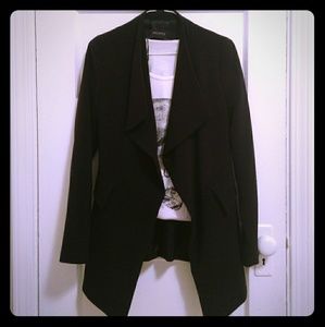 Zara Flowy Lapel Blazer