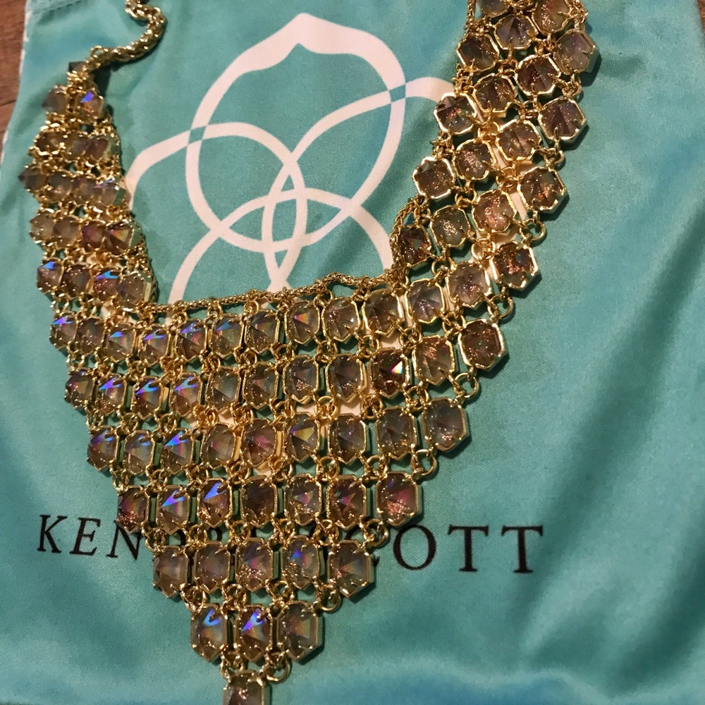 Kendra Scott Dichroic/Gold Dust Giada Prototype