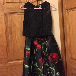 Rose Prom Dress