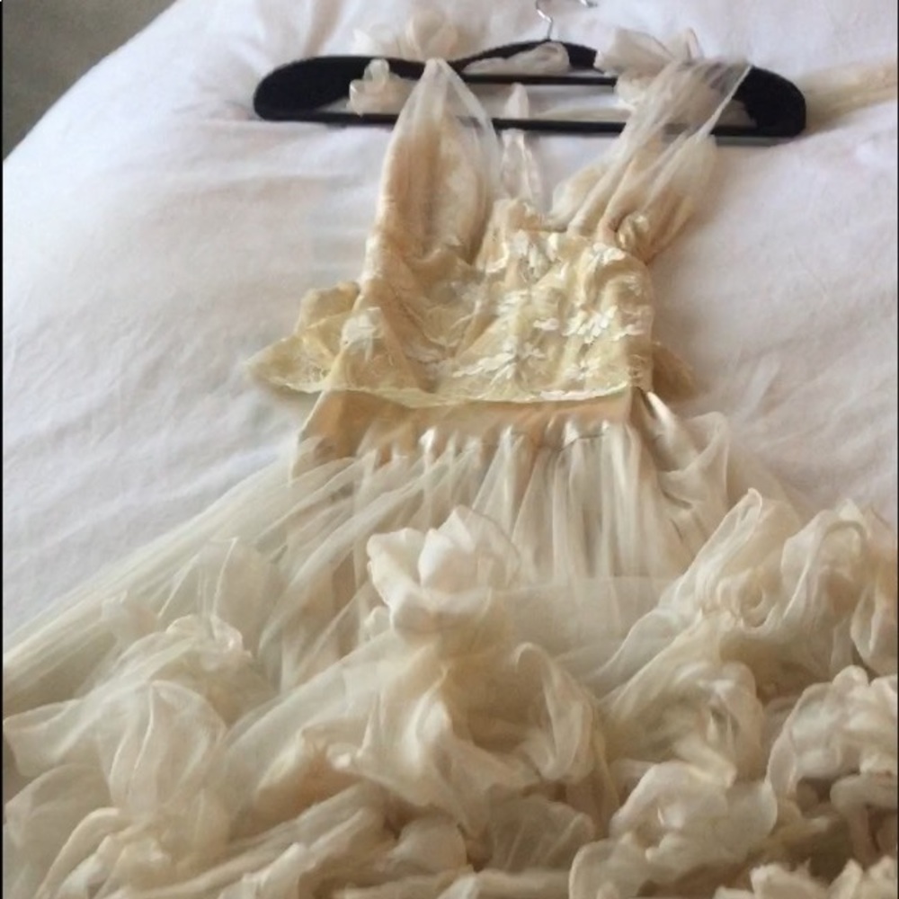 Claire Pettibone Couture Bridal gown.