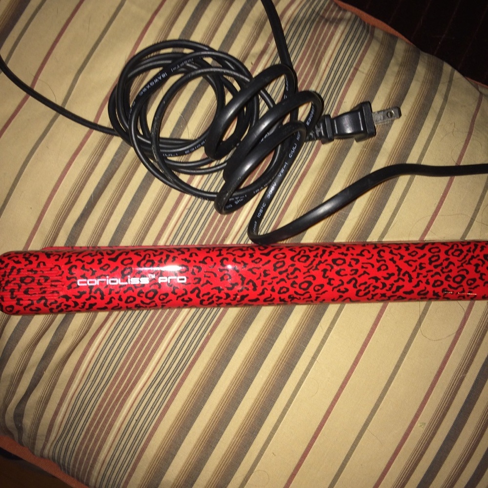 Corioliss Pro red leopard Hair Straightener