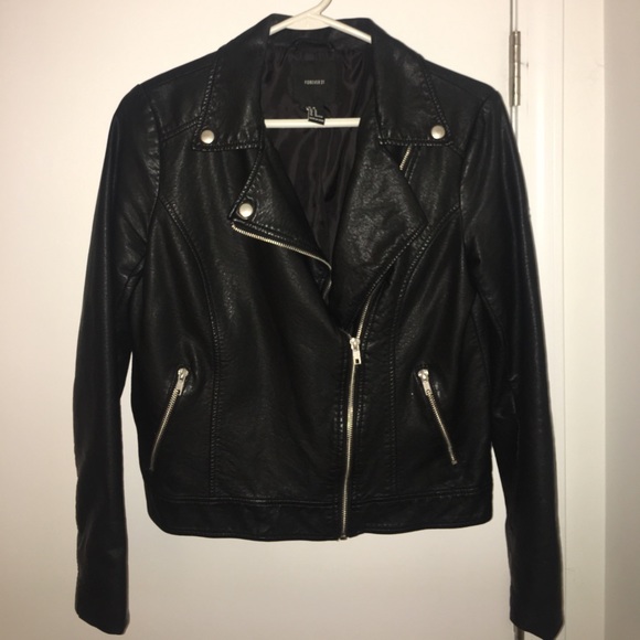 Forever 21 Leather Jacket - Picture 1 of 1