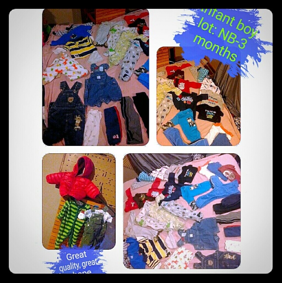 Infant- Boy clothes Lot - Picture 1 of 1
