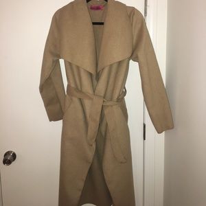 Nude Trench Coat