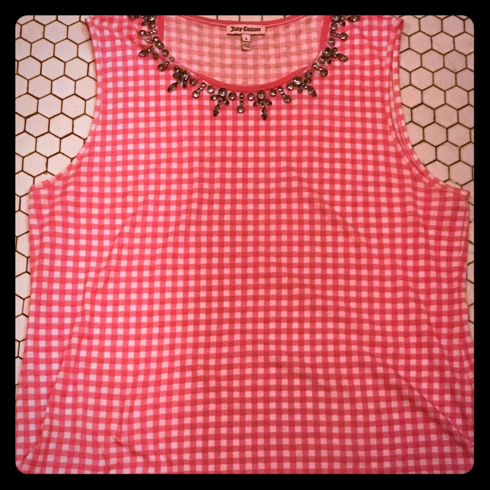 Embellished Juicy Couture Tank Top