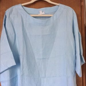 Pure Jill linen top-JJILL