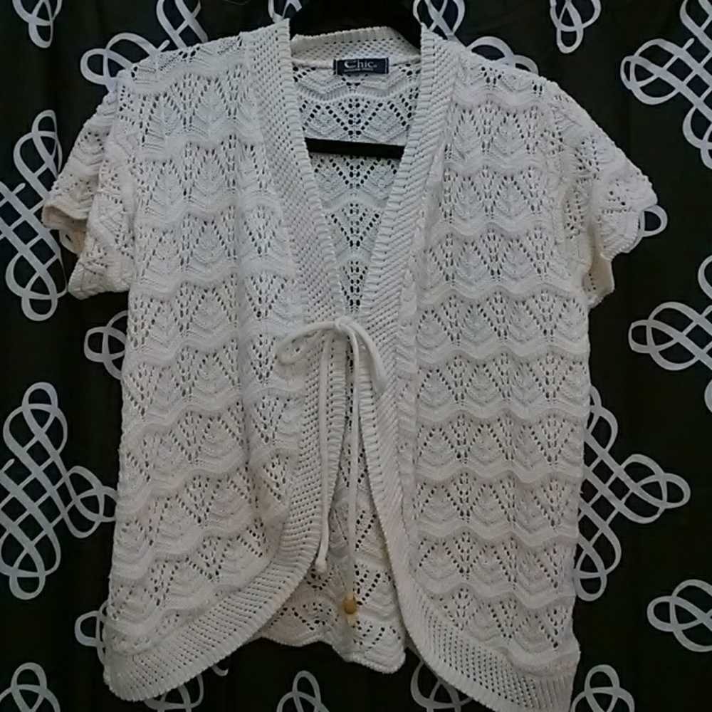 Knit cardigan