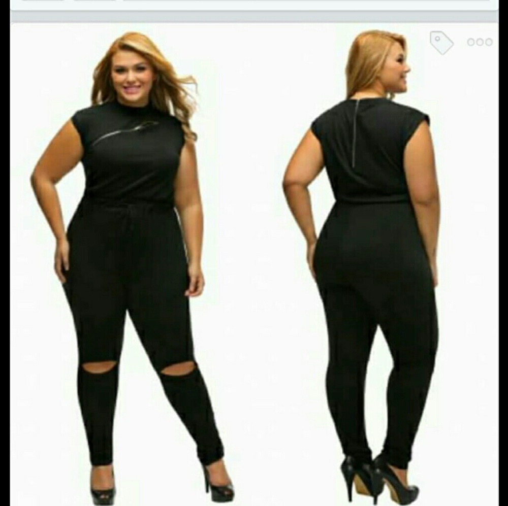 Plus size jumpsuit