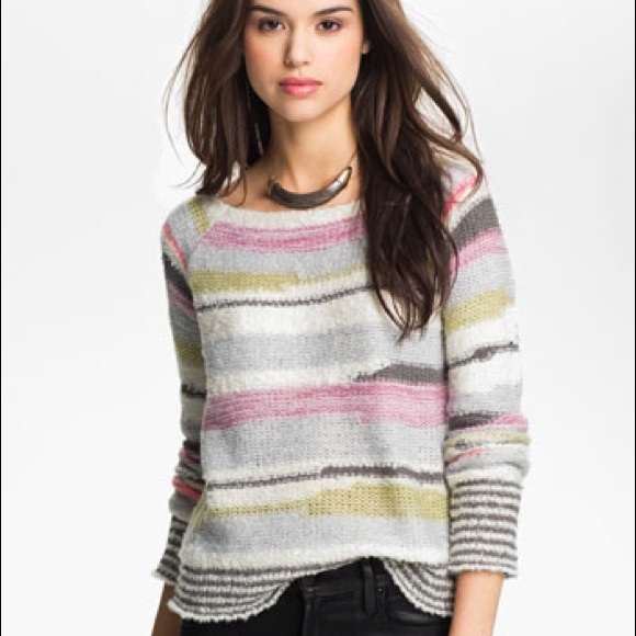 Free People Sweaters - FREE PEOPLE Montmartre' Stripe Sweater
