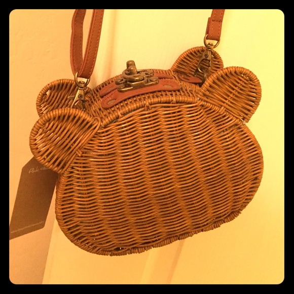 😝HP🙃 🐻ONLY 1 LEFT! Teddy Bear Crossbody Bag🐻 - Picture 8 of 8