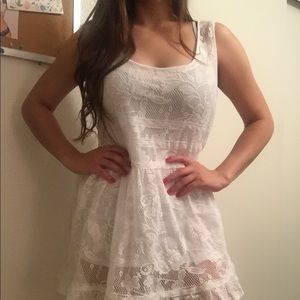 American rag white dress